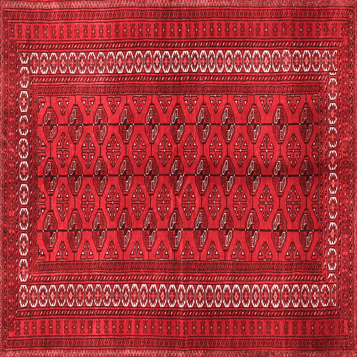 Machine Washable Persian Red Traditional Rug, wshtr3808red