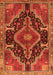 Persian Orange Traditional Rug, tr3809org