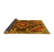 Sideview of Persian Yellow Traditional Rug, tr3809yw