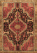 Persian Brown Traditional Rug, tr3809brn