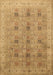 Persian Brown Traditional Rug, tr380brn