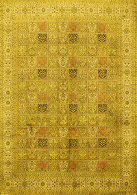 Persian Yellow Traditional Rug, tr380yw