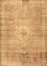 Machine Washable Persian Brown Traditional Rug, wshtr3811brn