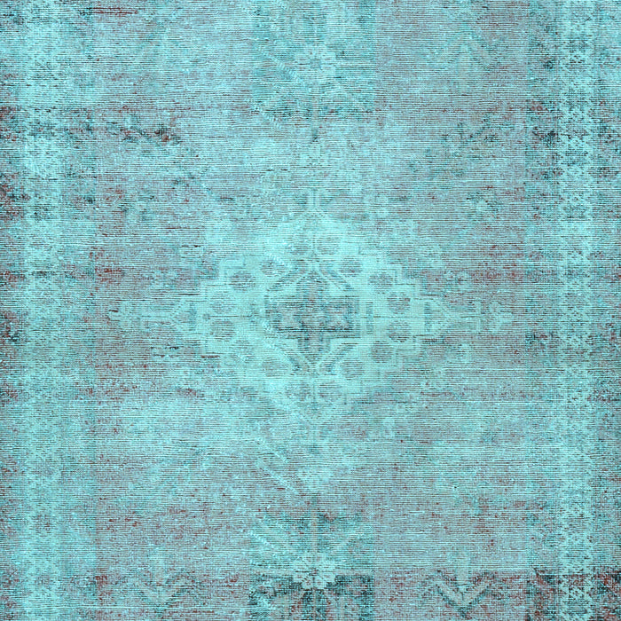 Machine Washable Persian Light Blue Traditional Rug, wshtr3811lblu