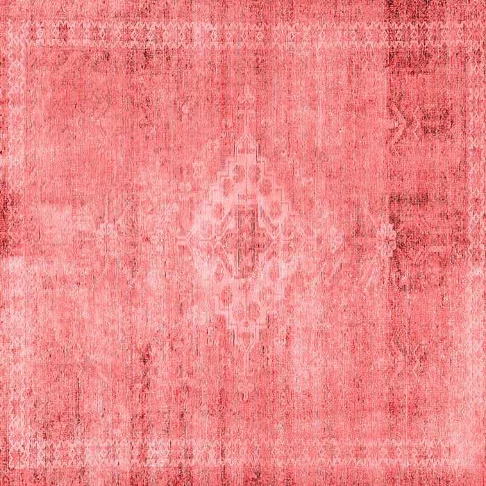 Machine Washable Persian Red Traditional Rug, wshtr3811red