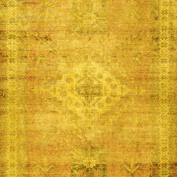 Persian Yellow Traditional Rug, tr3811yw
