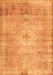 Persian Orange Traditional Rug, tr3811org