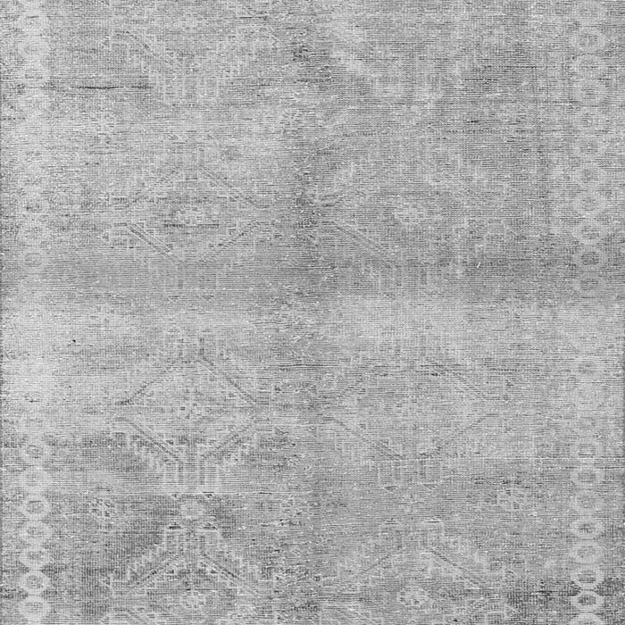 Serging Thickness of Machine Washable Persian Gray Traditional Rug, wshtr3812gry