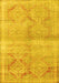 Persian Yellow Traditional Rug, tr3812yw