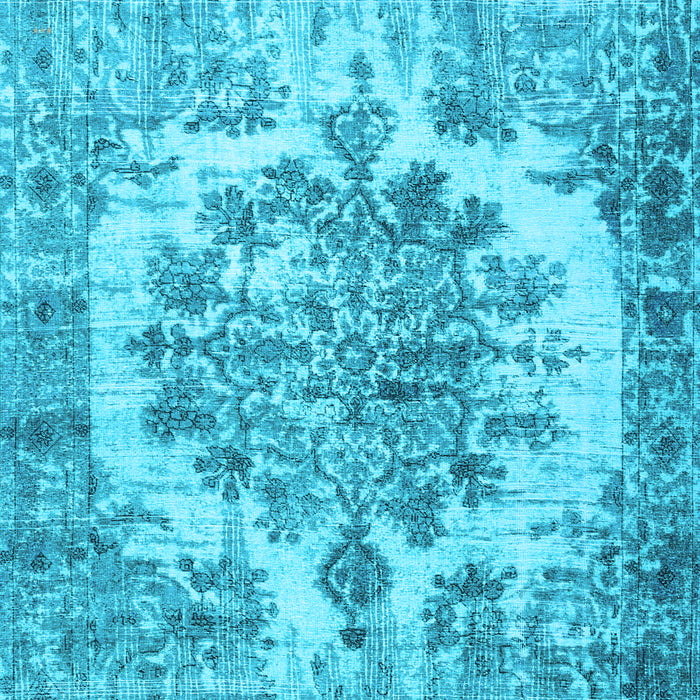 Machine Washable Persian Light Blue Traditional Rug, wshtr3813lblu