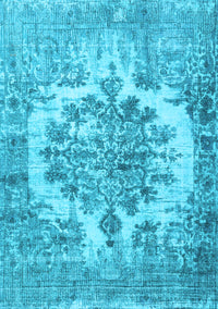 Persian Light Blue Traditional Rug, tr3813lblu