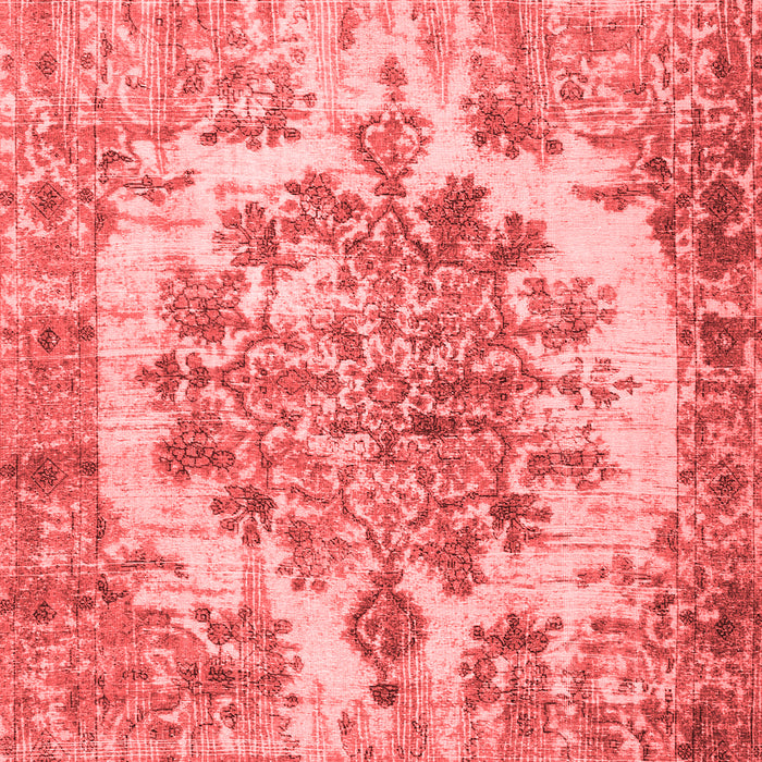 Machine Washable Persian Red Traditional Rug, wshtr3813red