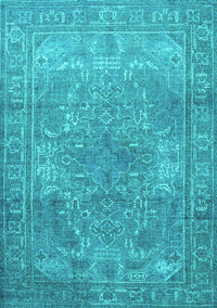 Persian Turquoise Traditional Rug, tr3814turq