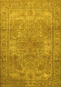 Persian Yellow Traditional Rug, tr3814yw