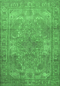 Persian Green Traditional Rug, tr3814grn