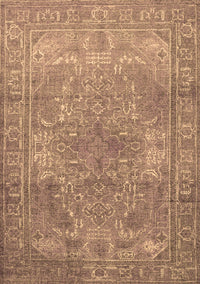 Persian Brown Traditional Rug, tr3814brn