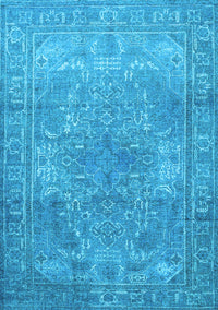 Persian Light Blue Traditional Rug, tr3814lblu