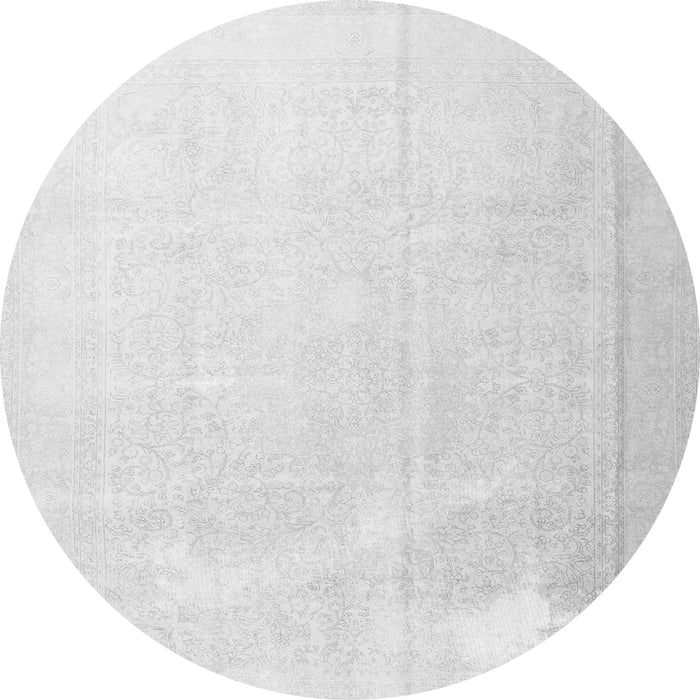 Square Persian Gray Traditional Rug, tr3815gry