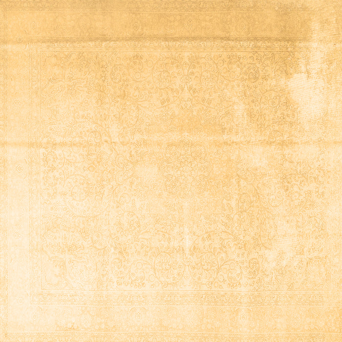 Square Persian Brown Traditional Rug, tr3815brn