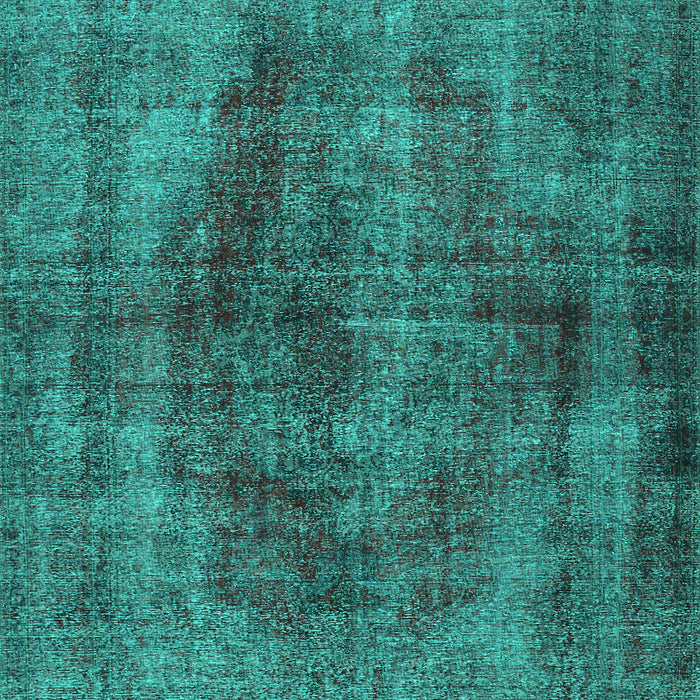 Machine Washable Persian Turquoise Traditional Area Rugs, wshtr3816turq