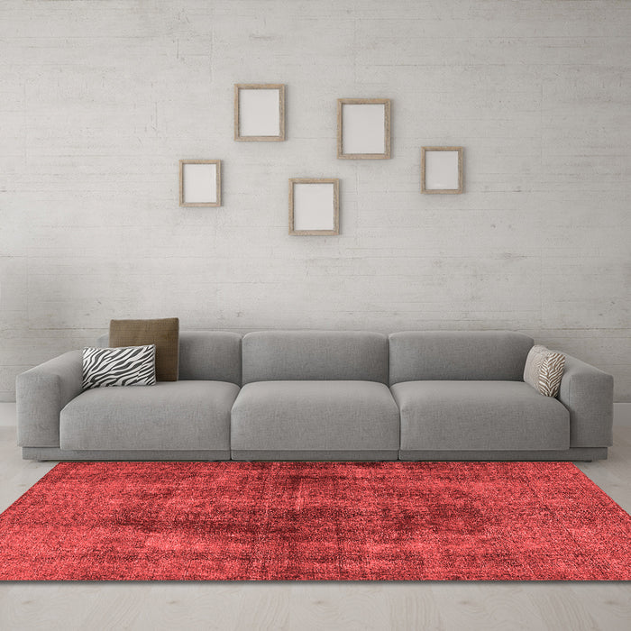 Traditional Red Washable Rugs