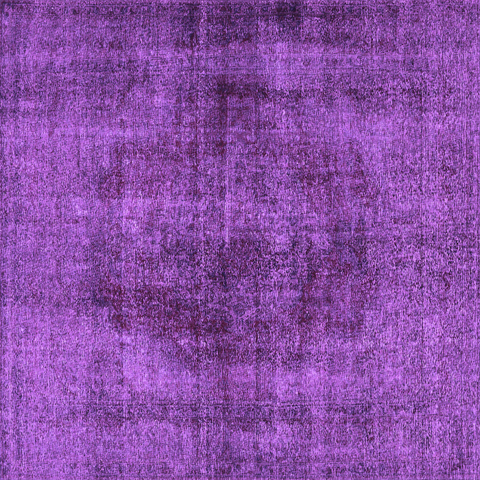 Square Machine Washable Persian Purple Traditional Area Rugs, wshtr3816pur