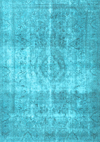 Persian Light Blue Traditional Rug, tr3817lblu