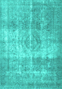 Persian Turquoise Traditional Rug, tr3817turq