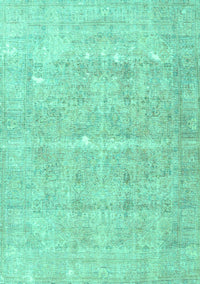 Persian Turquoise Traditional Rug, tr3818turq