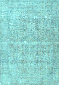 Persian Light Blue Traditional Rug, tr3818lblu