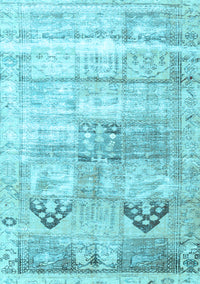 Persian Light Blue Traditional Rug, tr3820lblu