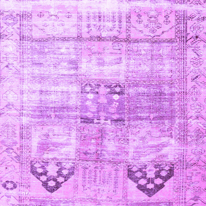 Machine Washable Persian Purple Traditional Area Rugs, wshtr3820pur