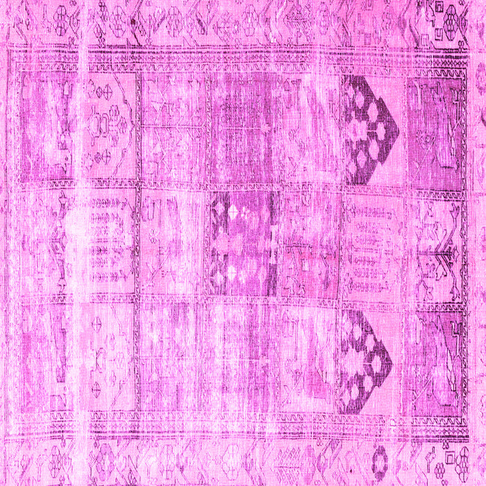 Square Persian Pink Traditional Rug, tr3820pnk