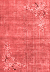 Oriental Red Asian Inspired Rug, tr3821red