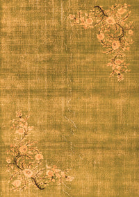 Oriental Orange Asian Inspired Rug, tr3821org