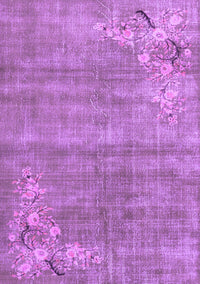 Oriental Purple Asian Inspired Rug, tr3821pur