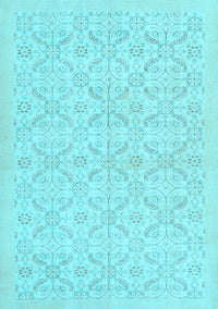 Persian Light Blue Traditional Rug, tr3822lblu