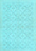 Persian Light Blue Traditional Rug, tr3822lblu