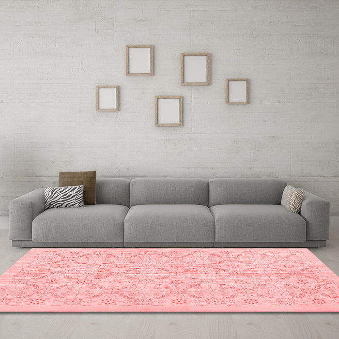 Traditional Red Washable Rugs