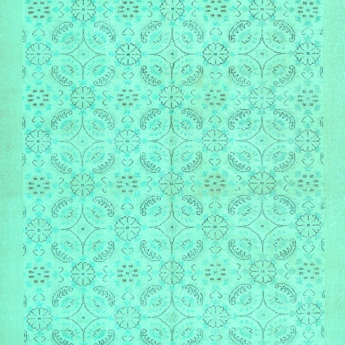 Persian Turquoise Traditional Rug, tr3822turq