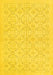 Persian Yellow Traditional Rug, tr3822yw