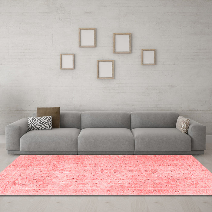 Traditional Red Washable Rugs