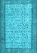 Persian Light Blue Traditional Rug, tr3824lblu