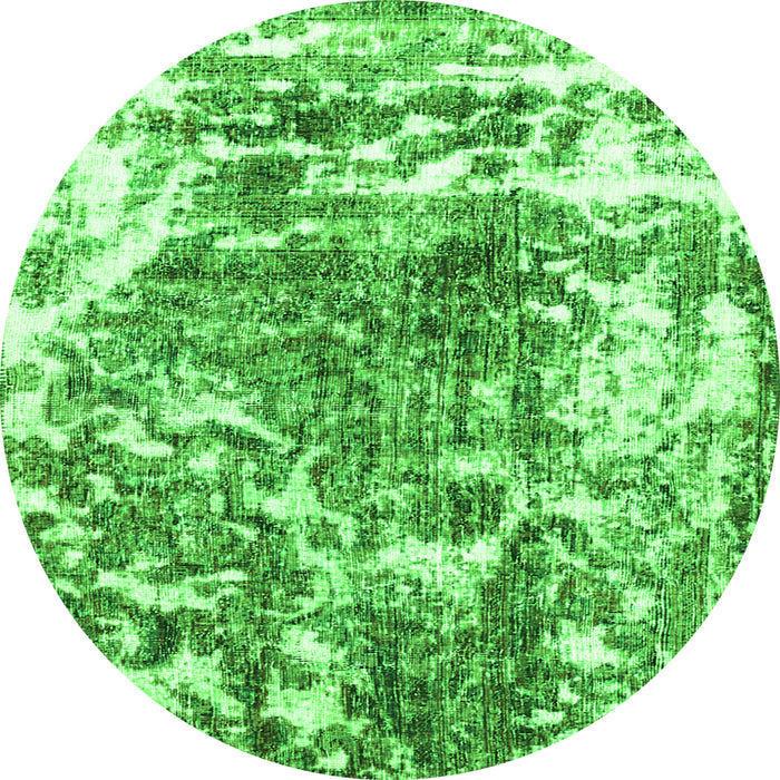 Machine Washable Persian Green Traditional Area Rugs, wshtr3826grn