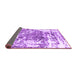 Sideview of Persian Purple Traditional Rug, tr3826pur