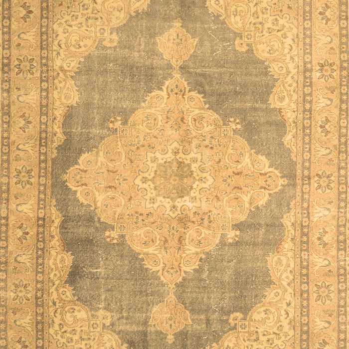 Machine Washable Persian Brown Traditional Rug, wshtr3827brn