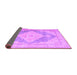 Sideview of Persian Purple Traditional Rug, tr3827pur