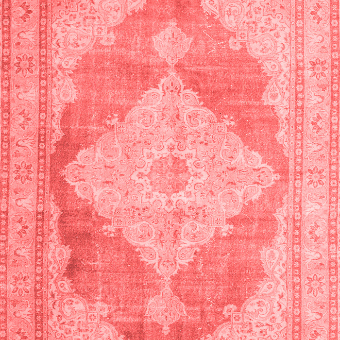 Machine Washable Persian Red Traditional Rug, wshtr3827red