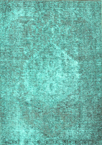 Persian Turquoise Traditional Rug, tr3828turq