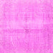 Square Persian Pink Traditional Rug, tr3829pnk